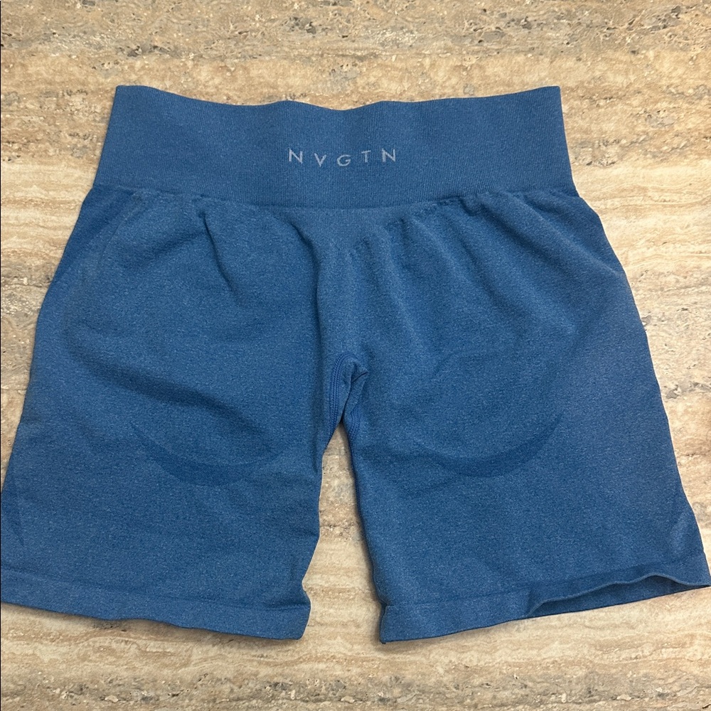 NVGTN Mid Rise Contour Seamless Shorts